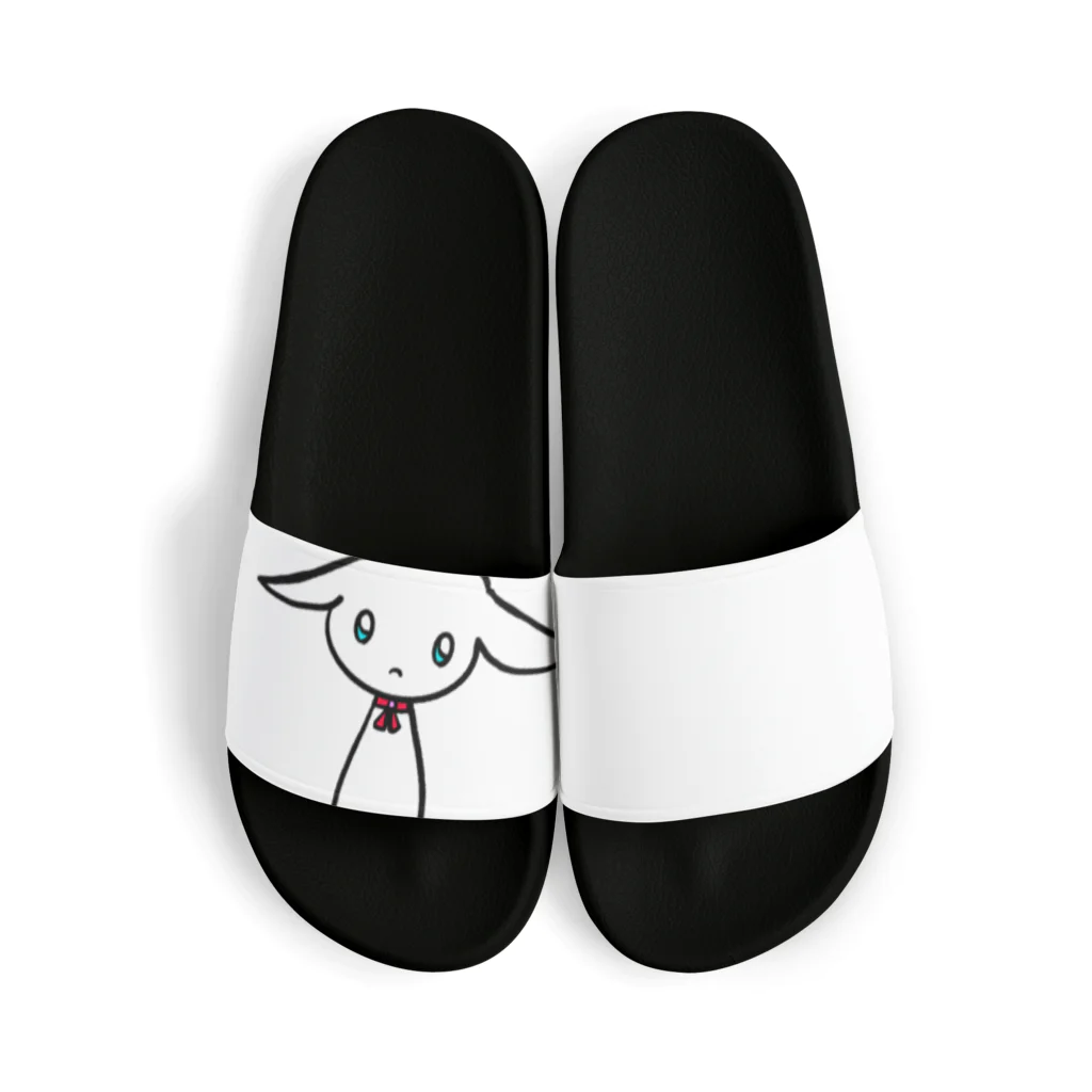 チビ画伯＋チビママのひつじさん Sandals