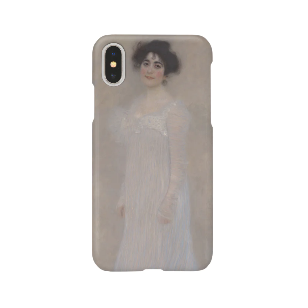 SONOTENI-ARTの001-009　グスタフ・クリムト　『セレナ・レーデラーの肖像』　スマホケース　表側面印刷　iPhone XS/X専用デザイン　SC6 iPhone Smartphone Case