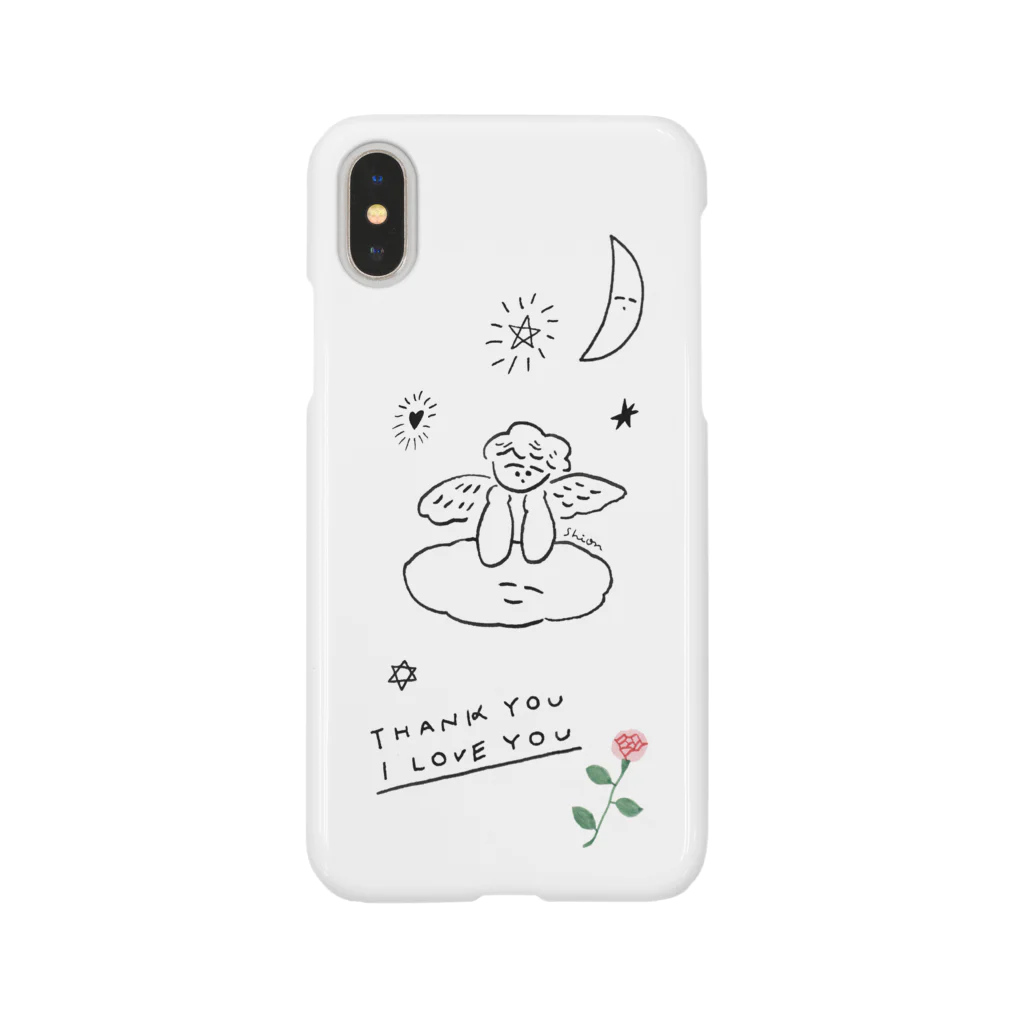 かわべしおん | イラストレーターの天使さんのおまじない iPhone Smartphone Case