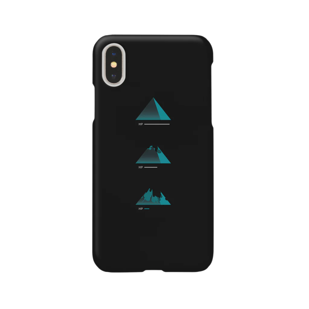 パンチのこの山壊れてる iPhone Smartphone Case