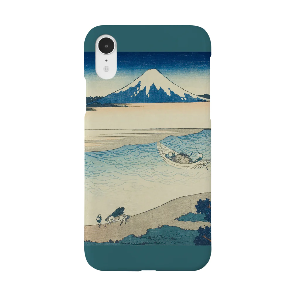 SONOTENI-ARTの003-006　葛飾北斎　『富嶽三十六景　武州玉川』　スマホケース　表側面印刷　iPhone XR/XSMax/8Plus/7Plus/6sPlus/6Plus専用デザイン　SC7 iPhone Smartphone Case