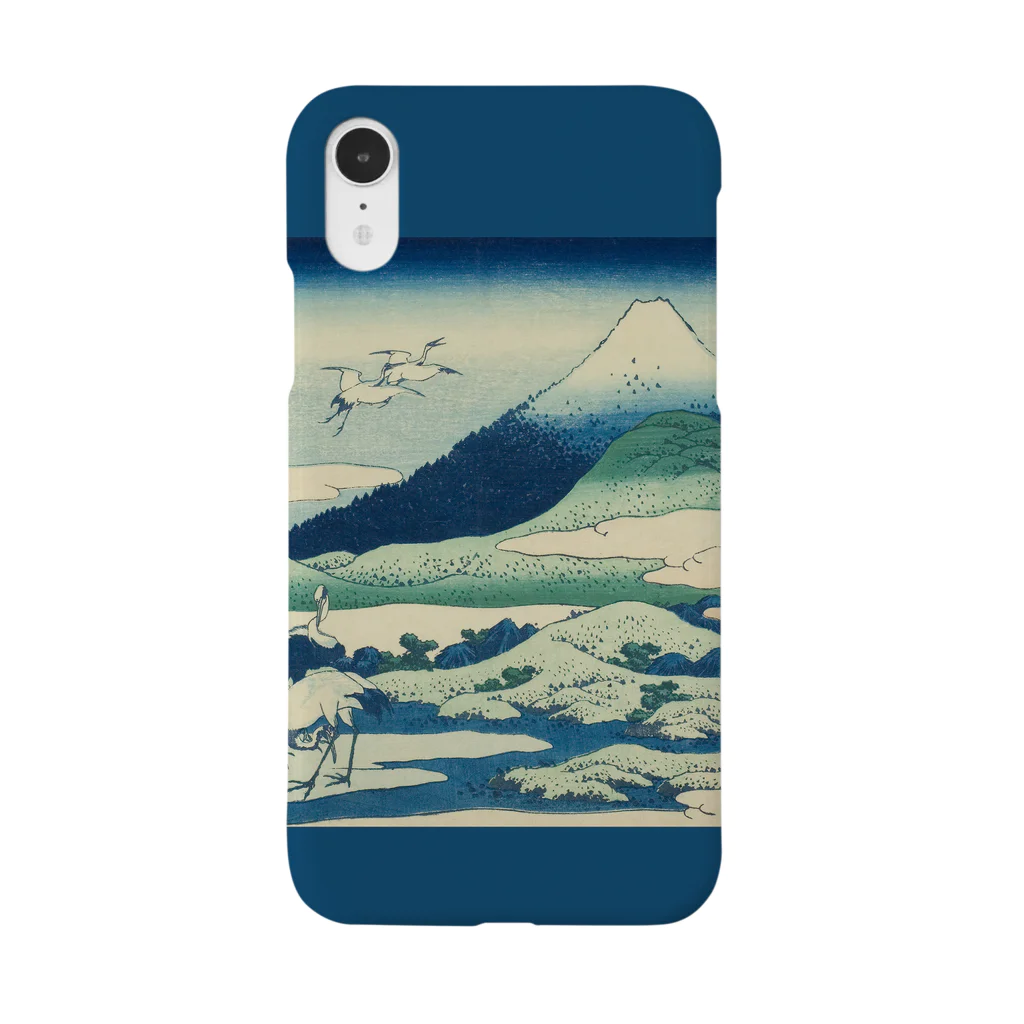 SONOTENI-ARTの003-013　葛飾北斎　『富嶽三十六景　相州梅澤左』　スマホケース　表側面印刷　iPhone XR/XSMax/8Plus/7Plus/6sPlus/6Plus専用デザイン　SC7 iPhone Smartphone Case
