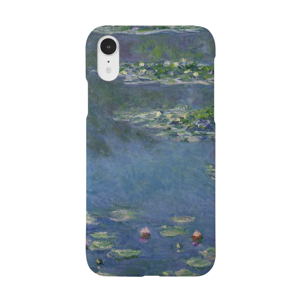 SONOTENI-ARTの004-012　クロード・モネ　『睡蓮』（1906年）　スマホケース　表側面印刷　iPhone XR/XSMax/8Plus/7Plus/6sPlus/6Plus専用デザイン　SC7 iPhone Smartphone Case