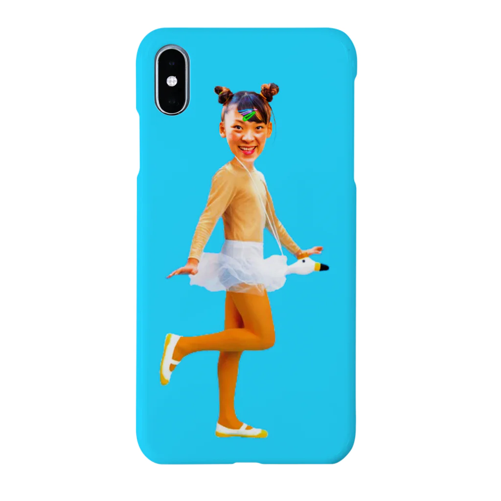 フワちゃんのアゲアゲグッズの歓迎会ではりきるあたし iPhone Smartphone Case