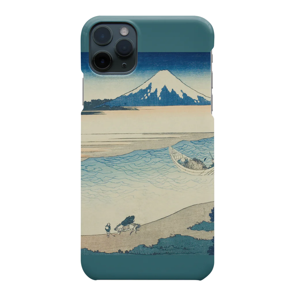 SONOTENI-ARTの003-006　葛飾北斎　『富嶽三十六景　武州玉川』　スマホケース　表側面印刷　iPhone 11/11ProMax専用デザイン　SC3 iPhone Smartphone Case