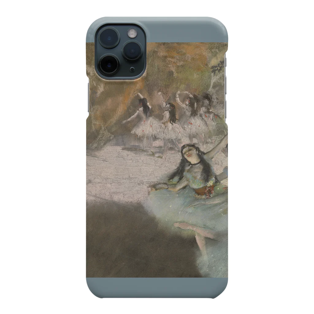 SONOTENI-ARTの007-008　エドガー・ドガ　『On the Stage』　スマホケース　表側面印刷　iPhone 11/11ProMax専用デザイン　SC3 iPhone Smartphone Case