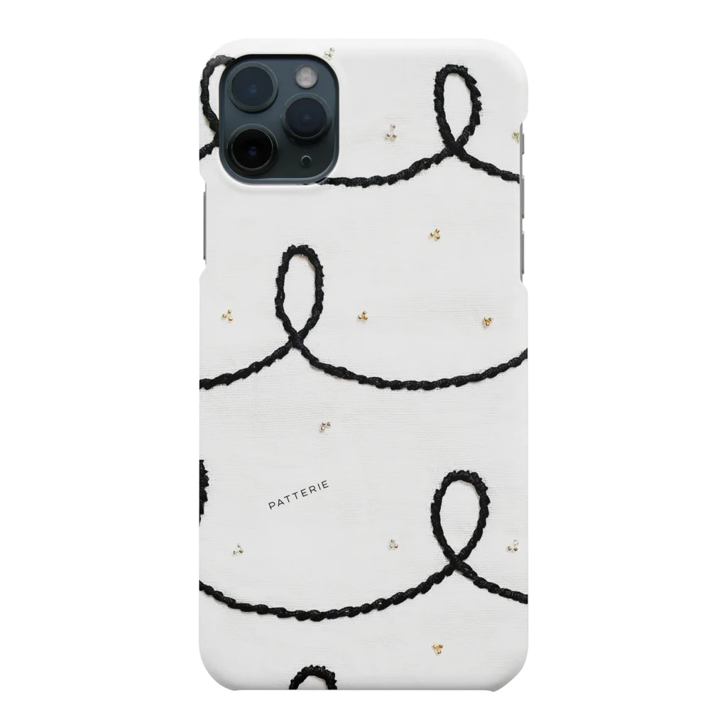 🪡patterie pattern shop🪡のiPhoneケース - kurukuru iPhone Smartphone Case