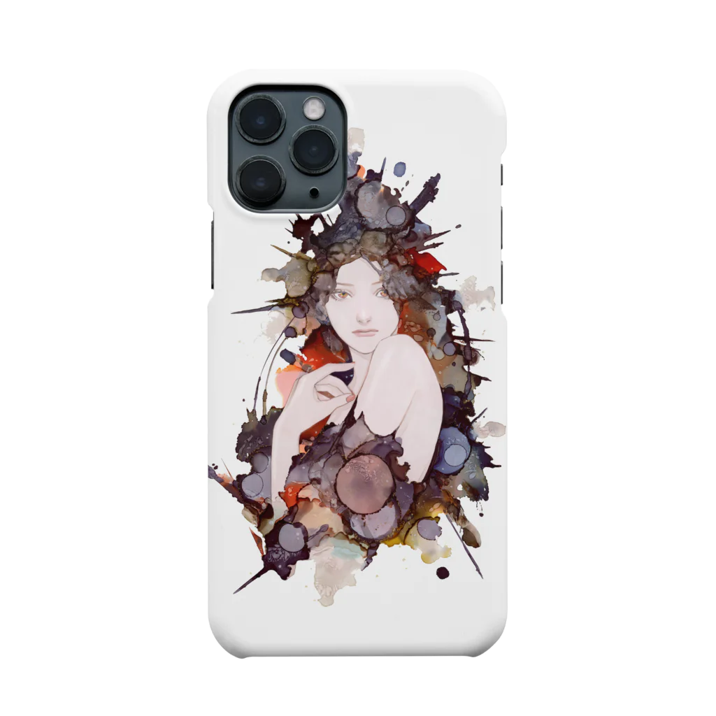 孳々のentropy iPhone Smartphone Case