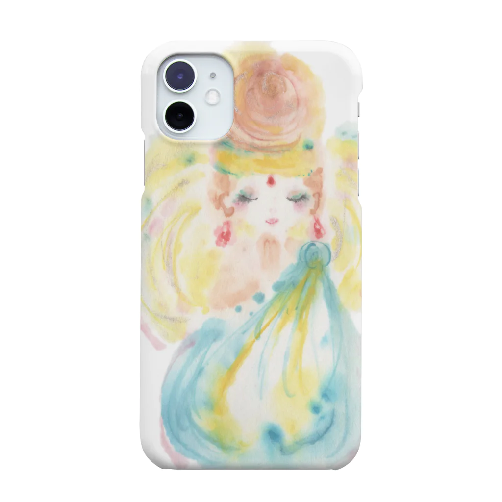 Erika Brush Artの女神 iPhone Smartphone Case