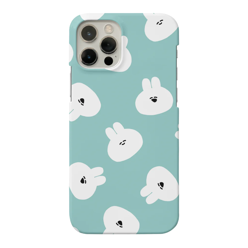 ナポリのSUZURIのうさちゃんがたくさん iPhone Smartphone Case