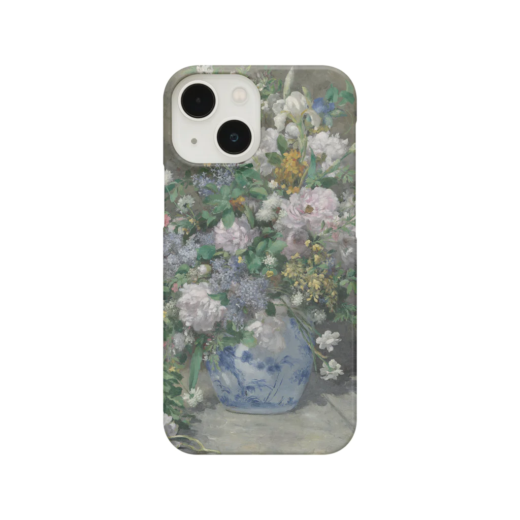 SONOTENI-ARTの016-001　ルノワール　『春の花束』　スマホケース　表側面印刷　iPhone 13mini/12mini専用デザイン　SC2 iPhone Smartphone Case