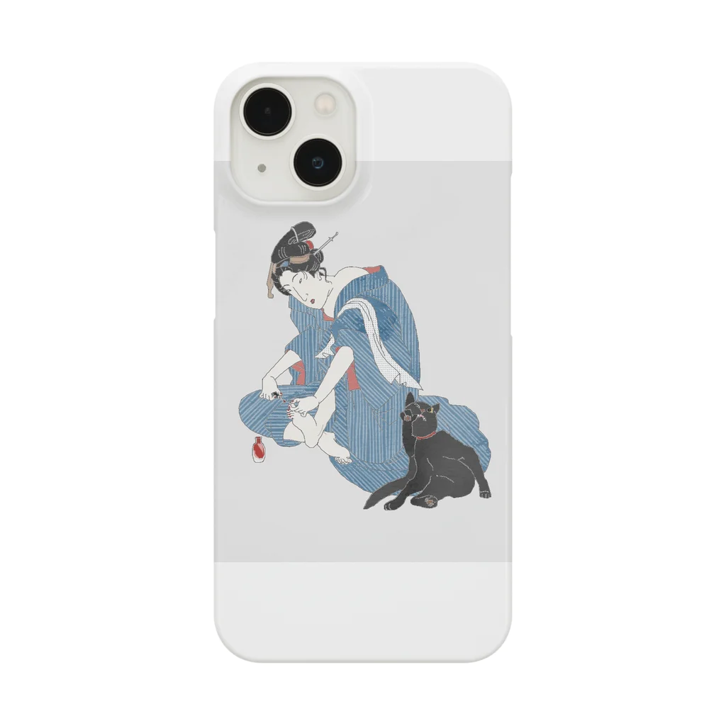 keeeeeep smilingのビューティー選手権　#かみぐせ絶好調 iPhone Smartphone Case