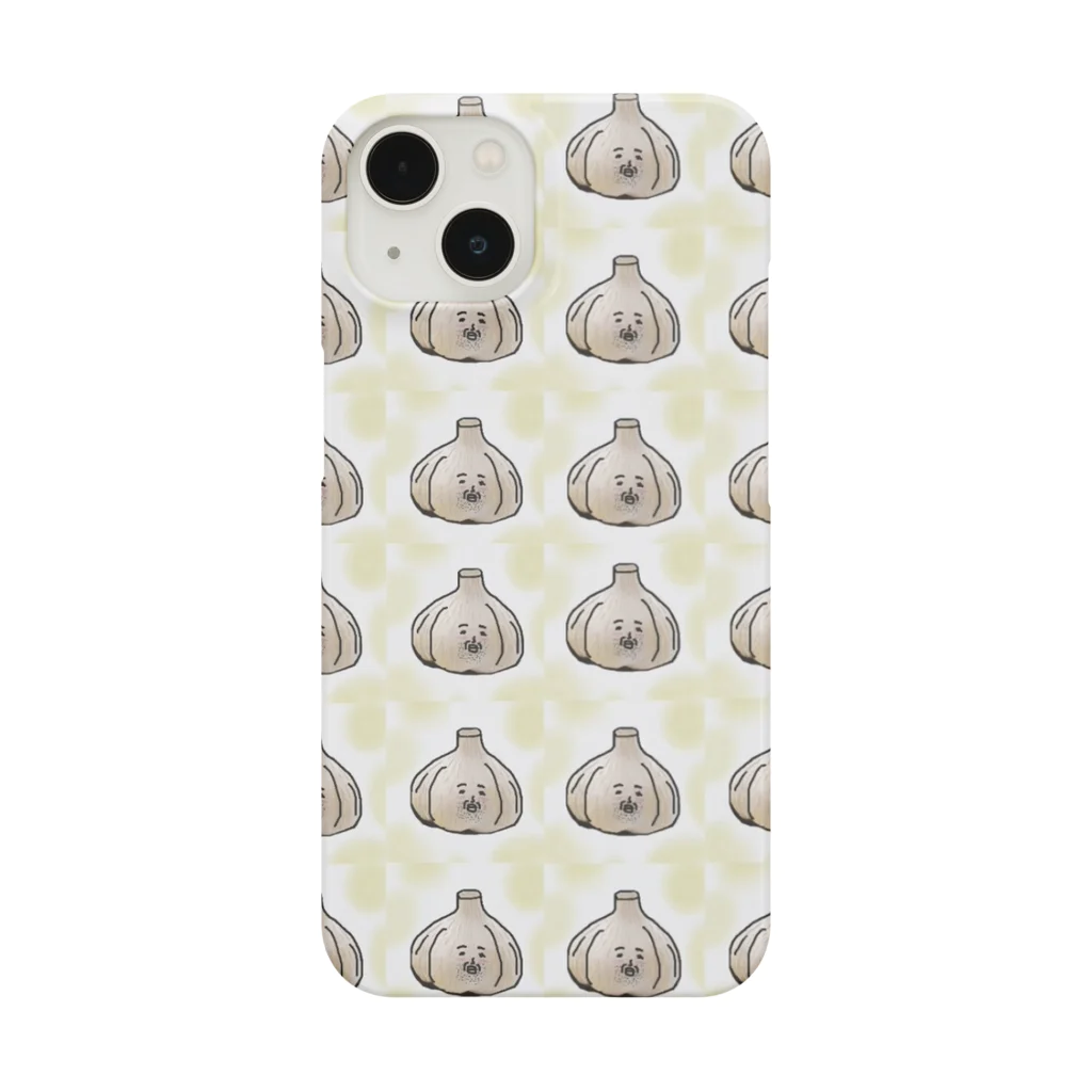 食いしん坊キャンパーモリゾーのニンニクマシマシ iPhone Smartphone Case