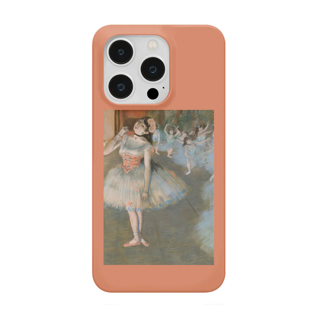 SONOTENI-ARTの007-002　エドガー・ドガ　『踊りの花形1897-81』　スマホケース　表側面印刷　iPhone 14/14Pro/13/13Pro/12/12Pro専用デザイン　SC4-1 iPhone Smartphone Case