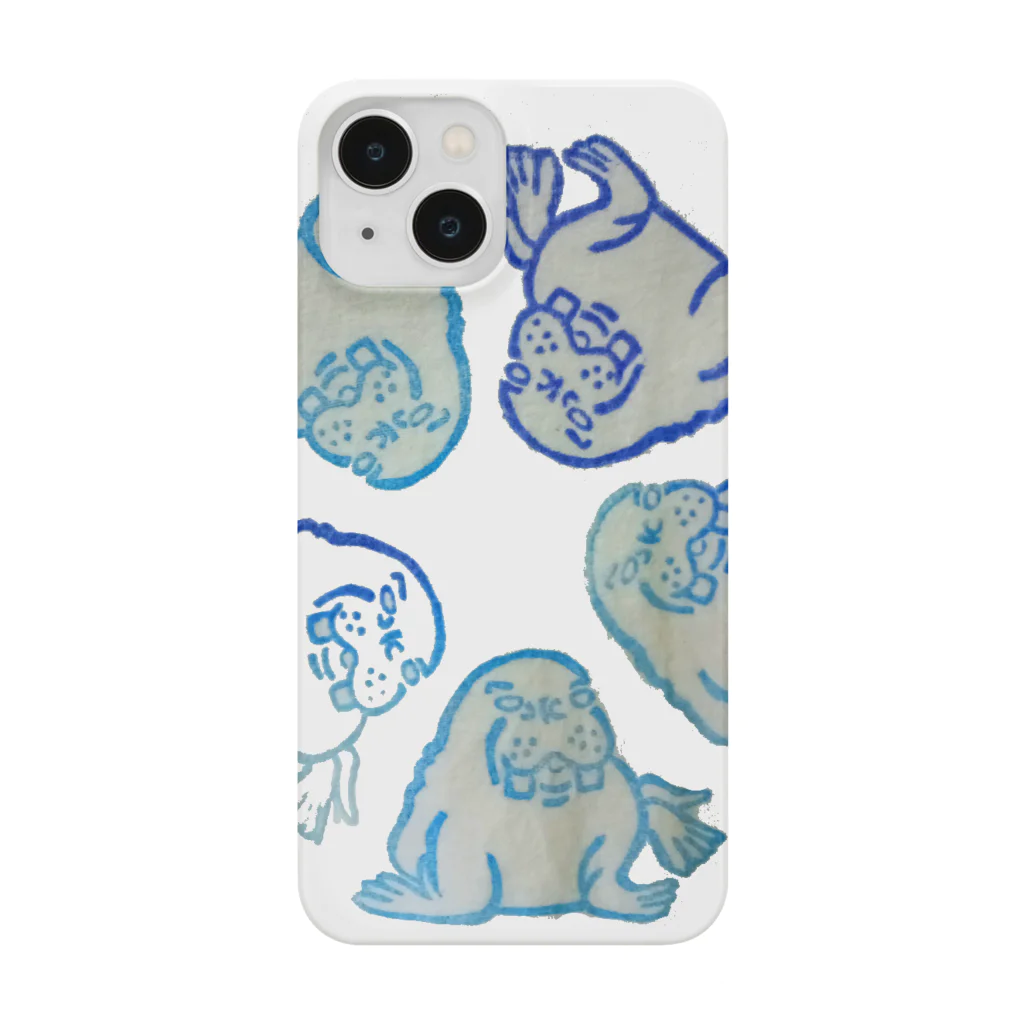 わたなべ菓子店のセイウチの輪 iPhone Smartphone Case