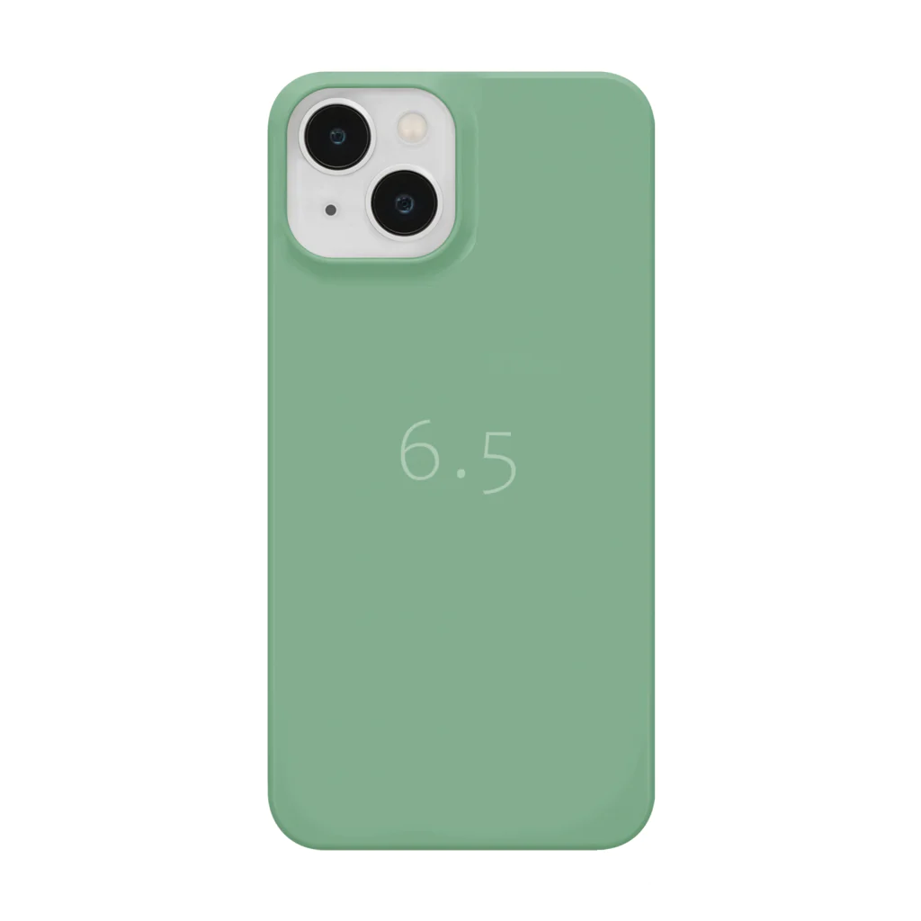「Birth Day Colors」バースデーカラーの専門店の6月5日の誕生色「ミン」 iPhone Smartphone Case