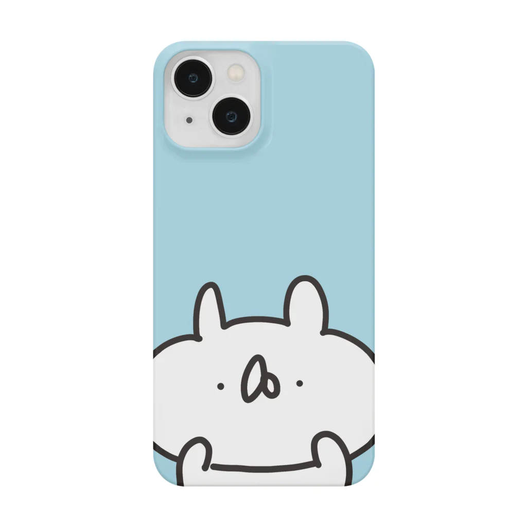 うさぎ帝国SUZURIショップのこっち見てる！ていこくみん iPhone Smartphone Case