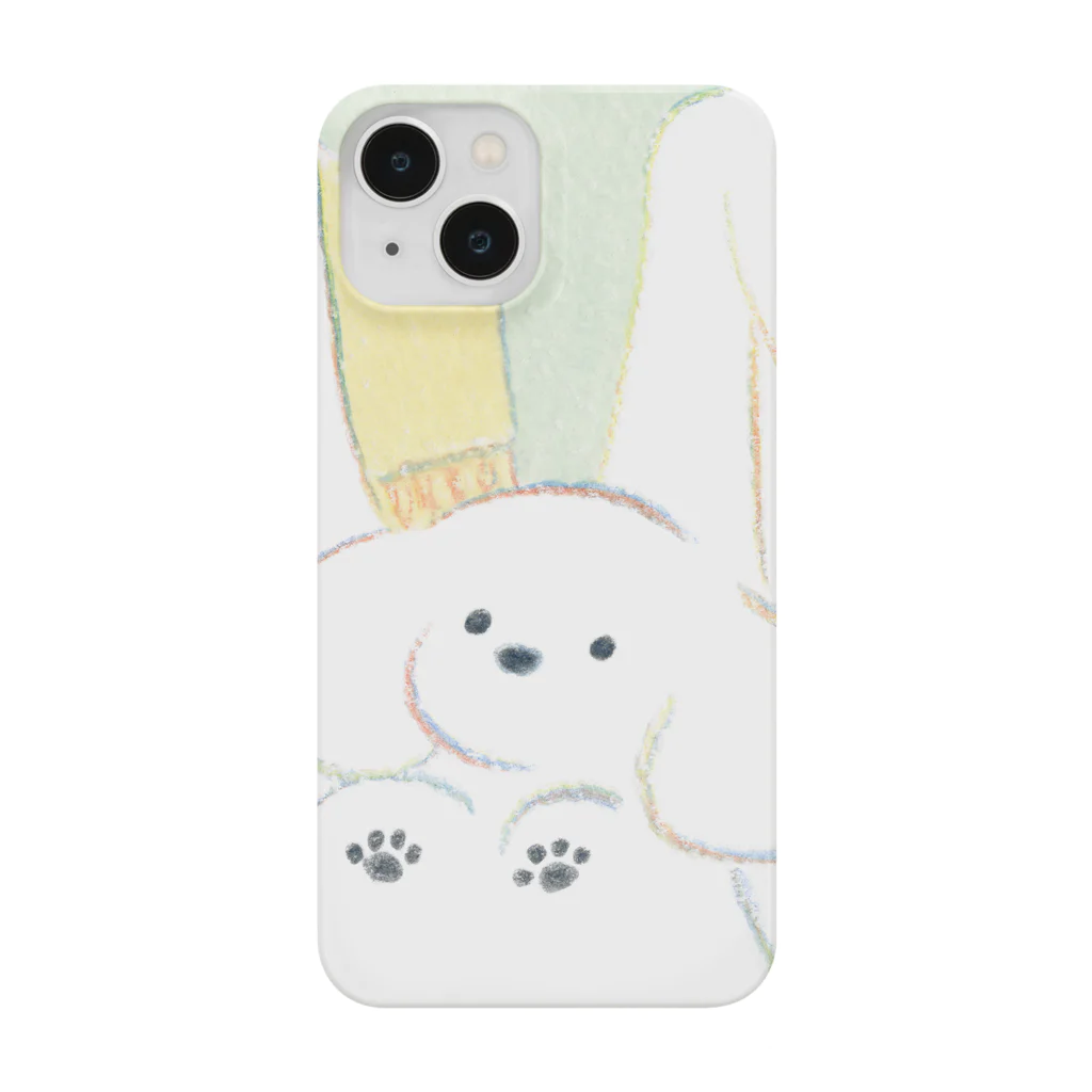てらおかなつみの犬のスマホケース iPhone Smartphone Case