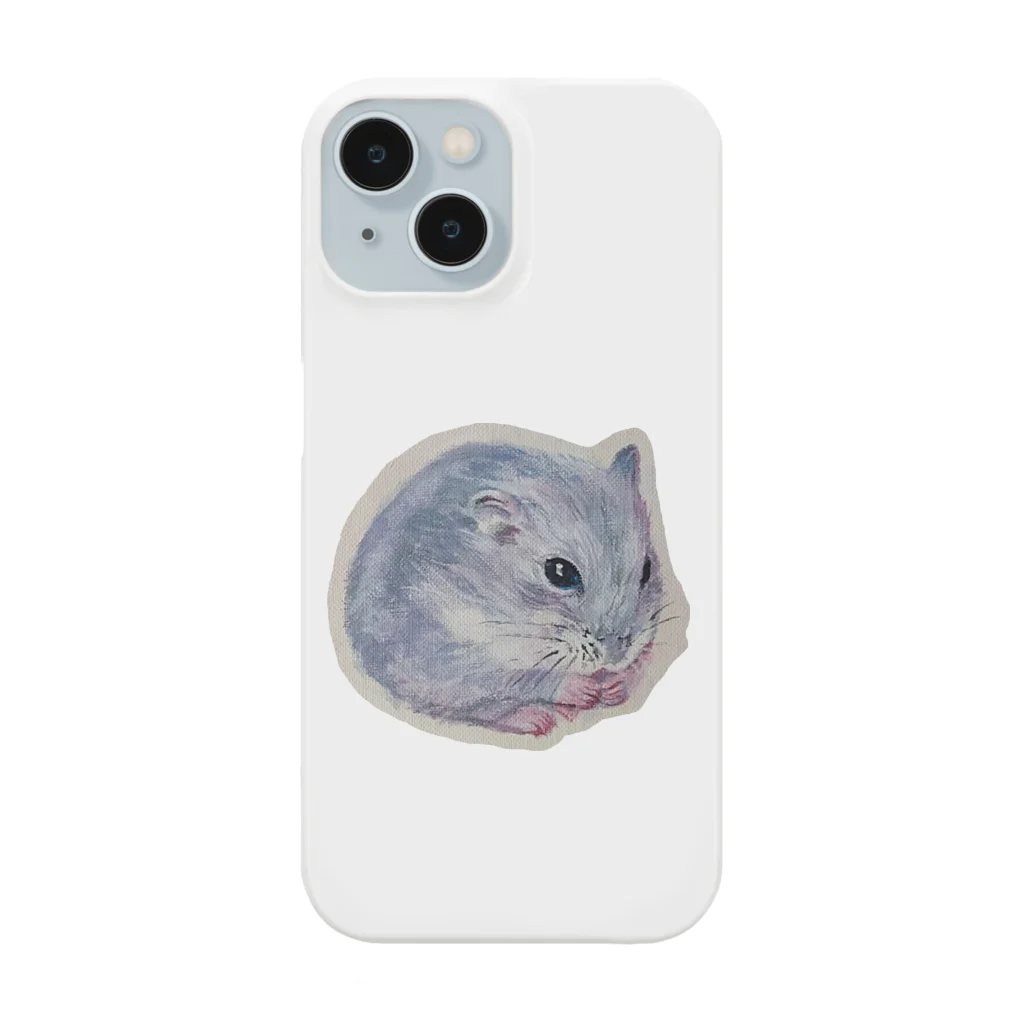 creative777のアクリル画・ハムスター iPhone Smartphone Case