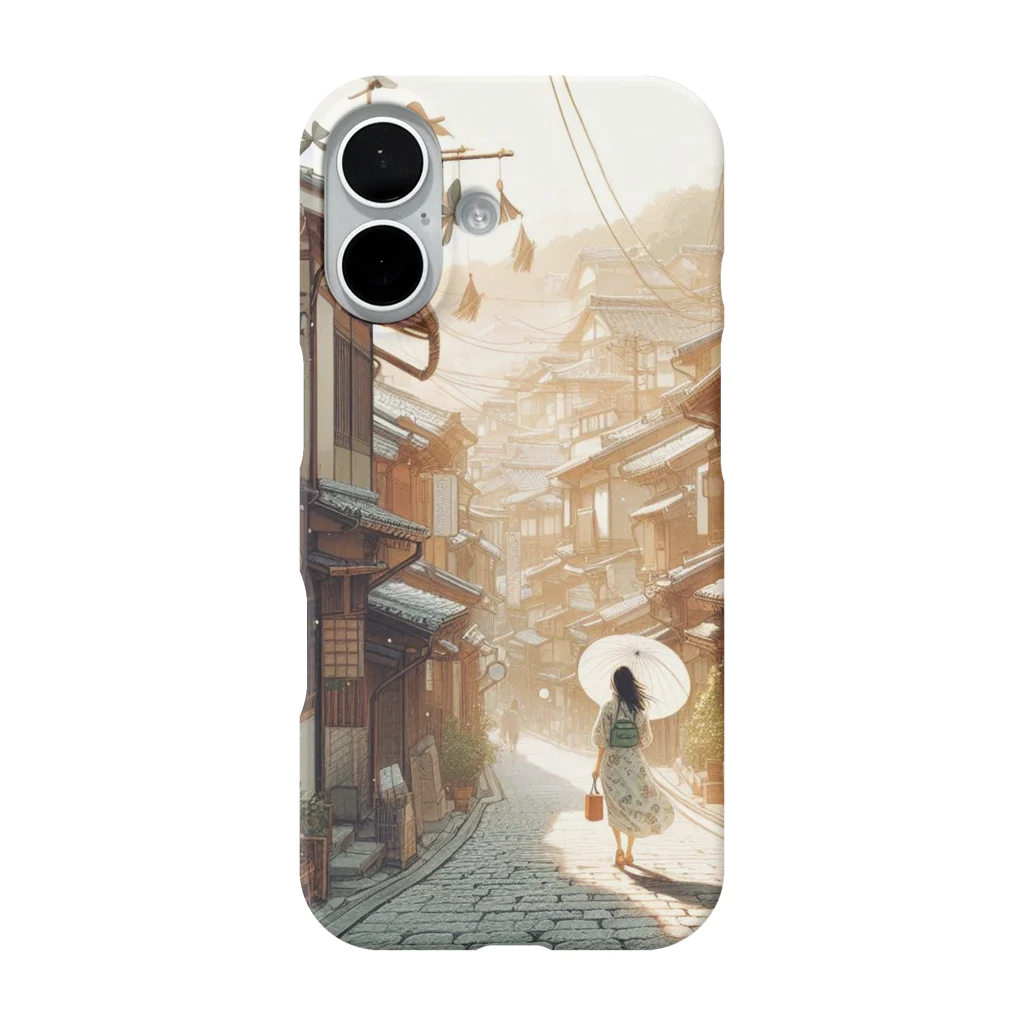 Vi-creaのスマホケース　涼しい夏 iPhone Smartphone Case