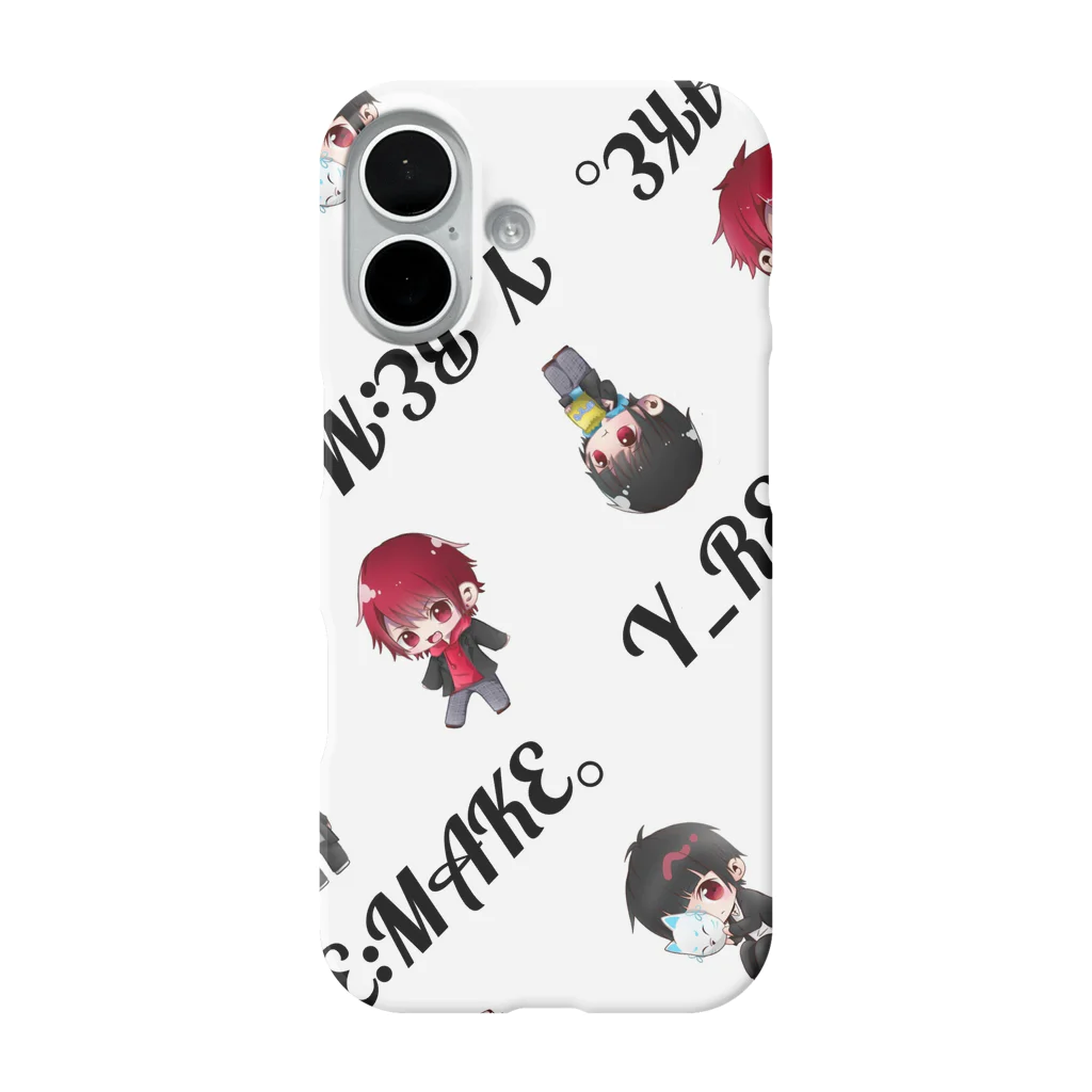 ユーリメイクのお店のユーリメイク ちびキャラスマホケース iPhone Smartphone Case
