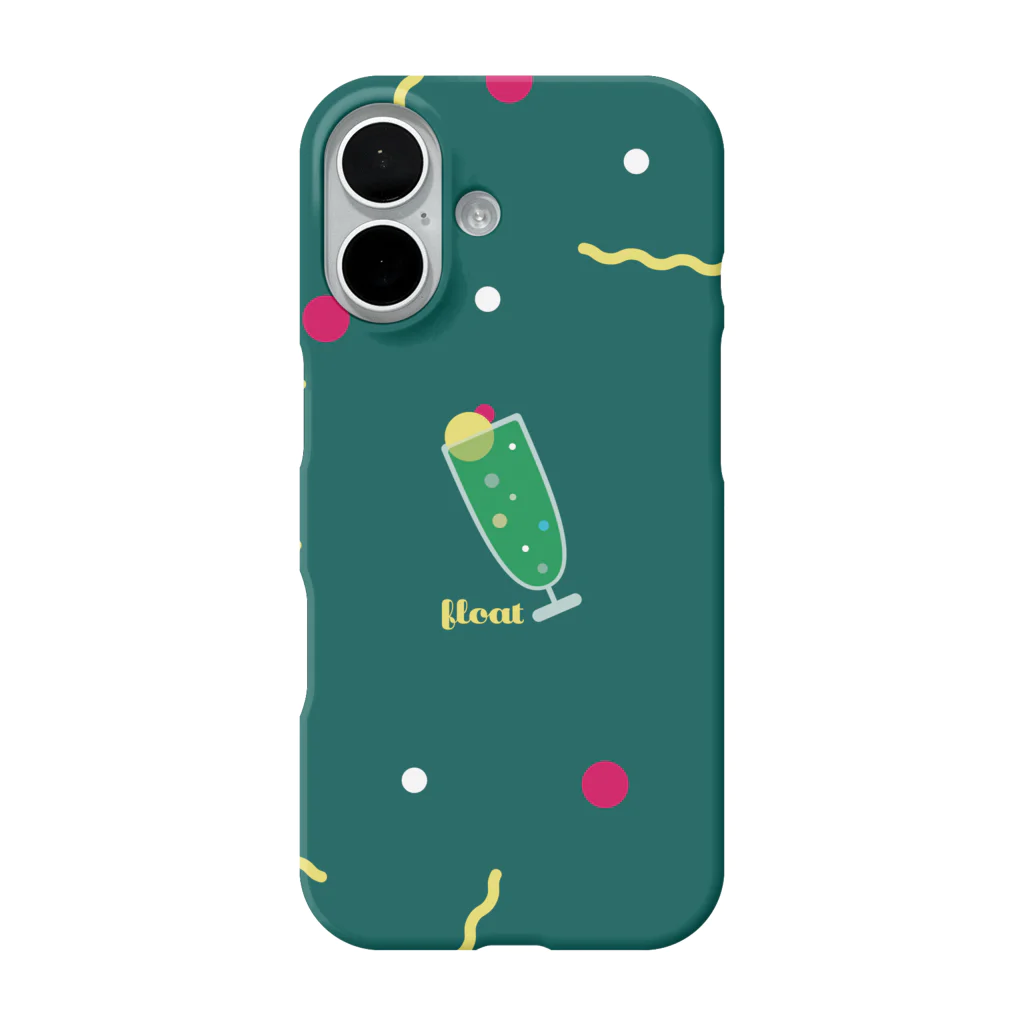 hr. grassのfloat＃2_メロンフロート iPhone Smartphone Case