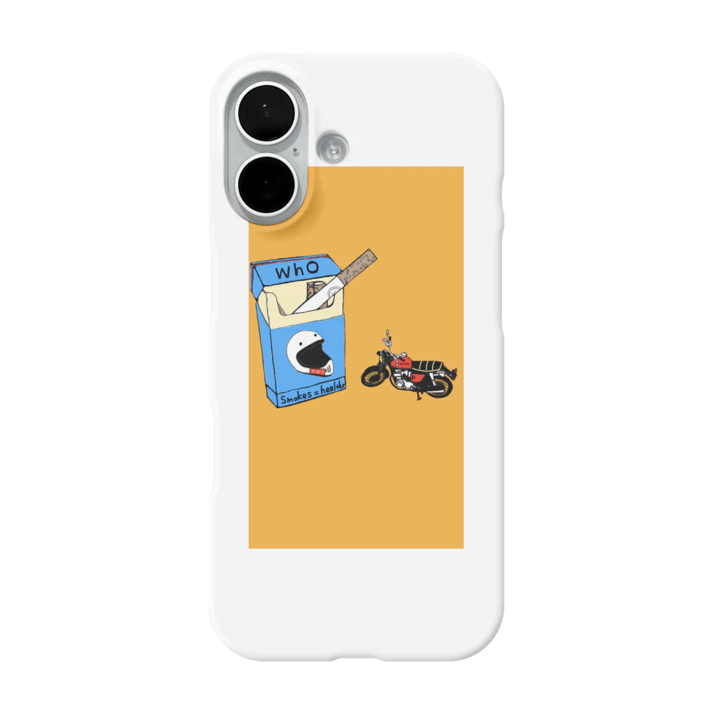 whoの僕の好きなもの iPhone Smartphone Case