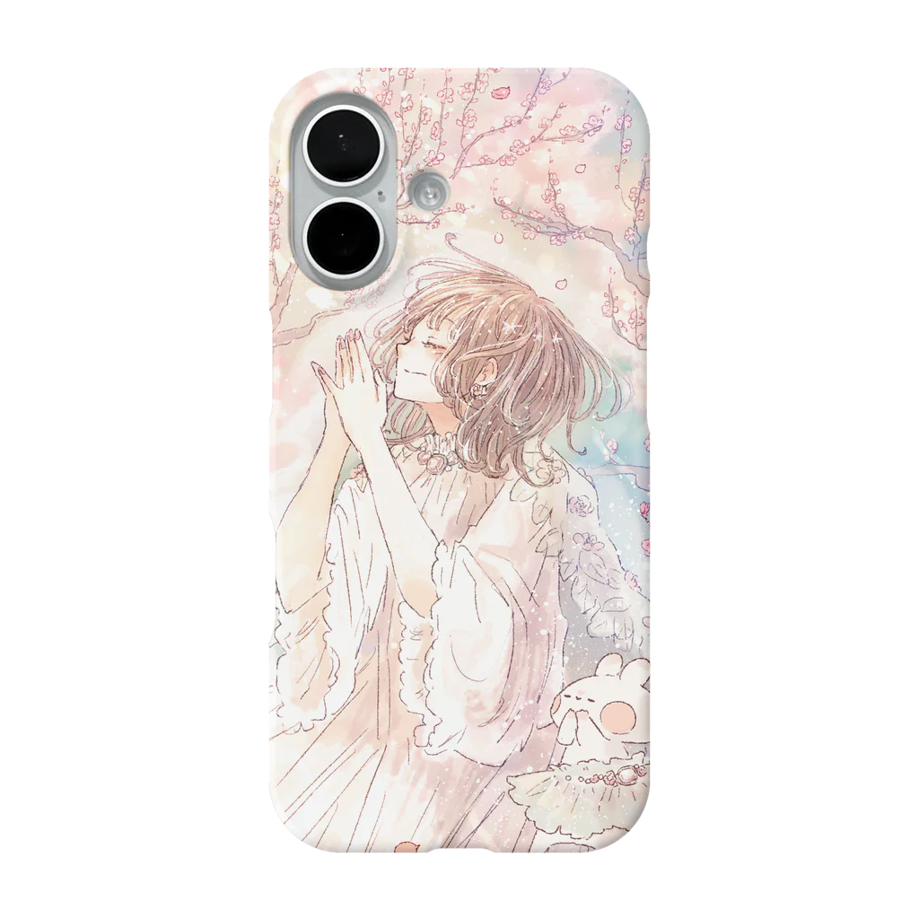 ＊momochy shop＊の梅の花 iPhone Smartphone Case