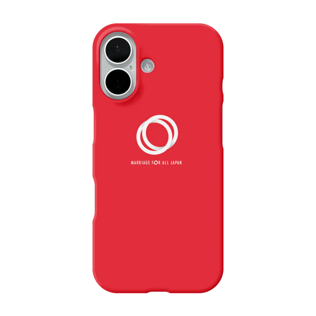マリフォー応援グッズ販売サイトのMarriageForAllJapanスマホケース1 iPhone Smartphone Case