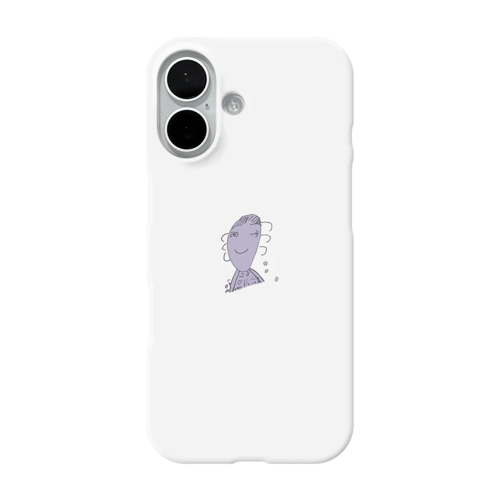 サンザニア・ローブの浴衣の娘 iPhone Smartphone Case
