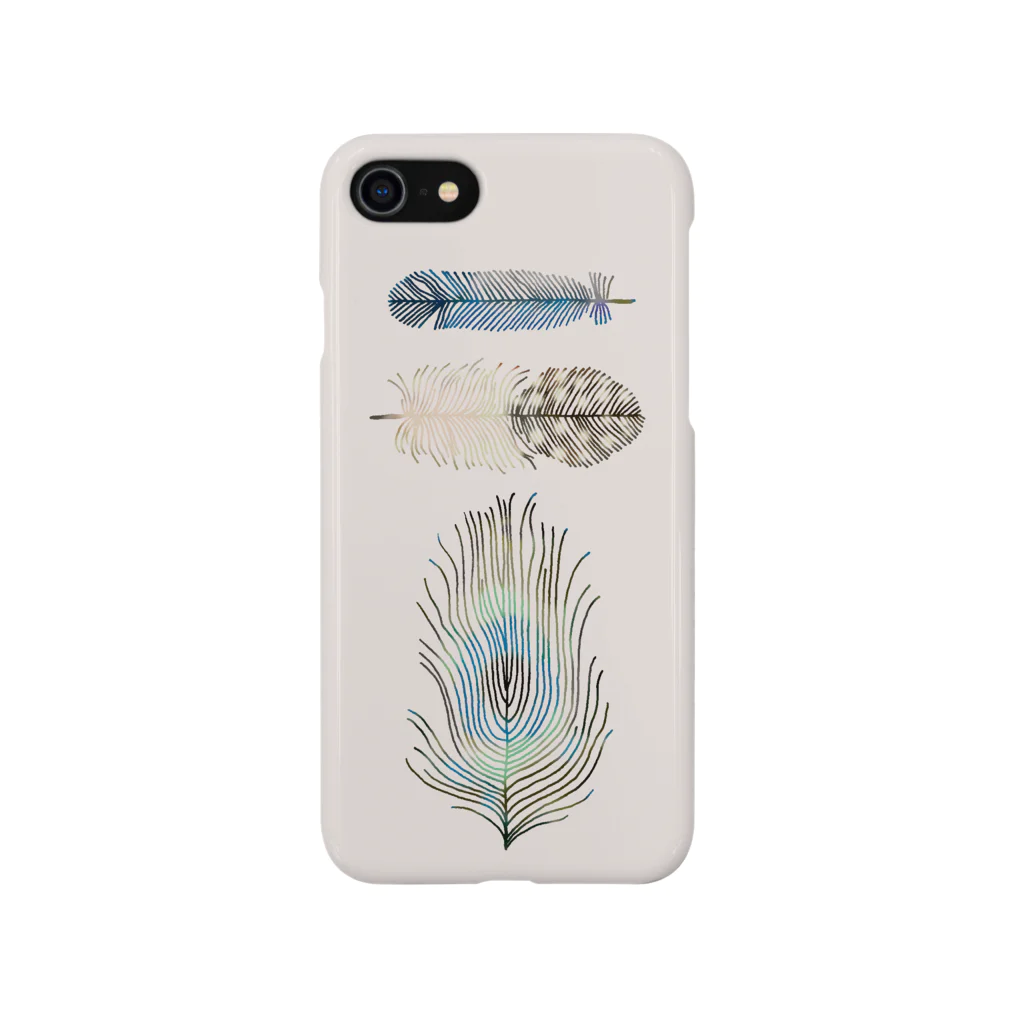shinoのとりたちのおとしもの iPhone Smartphone Case