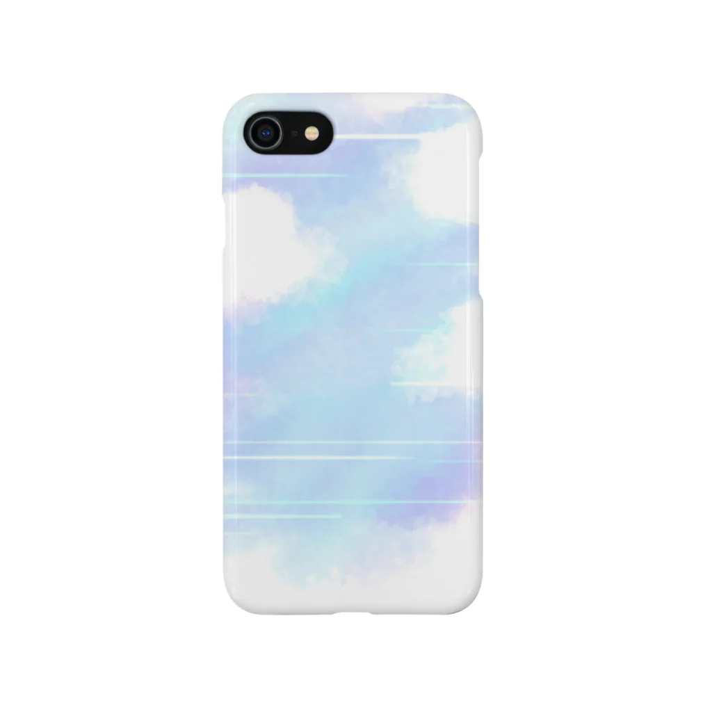 POPPE＊Rim.羊毛フェルトの空色気分 iPhone Smartphone Case