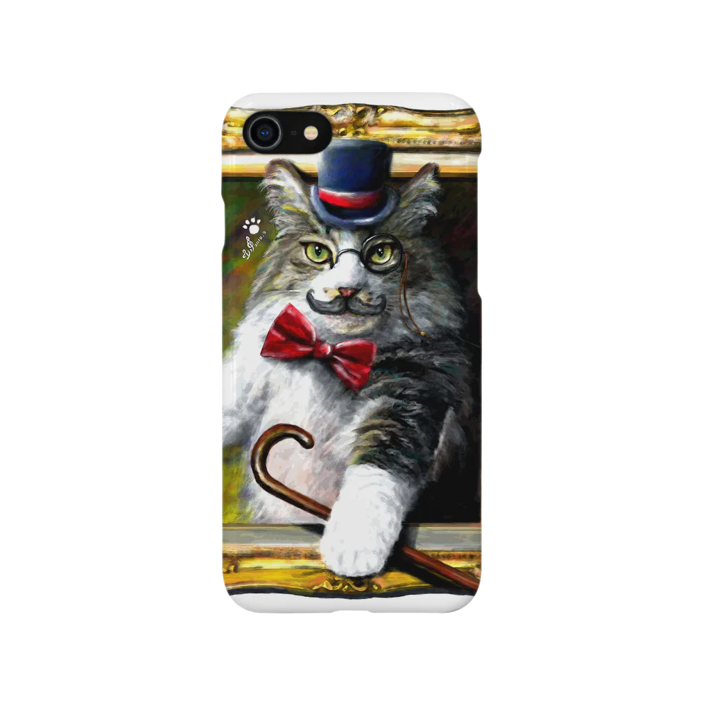 白石拓也の吾輩は猫でR iPhone Smartphone Case