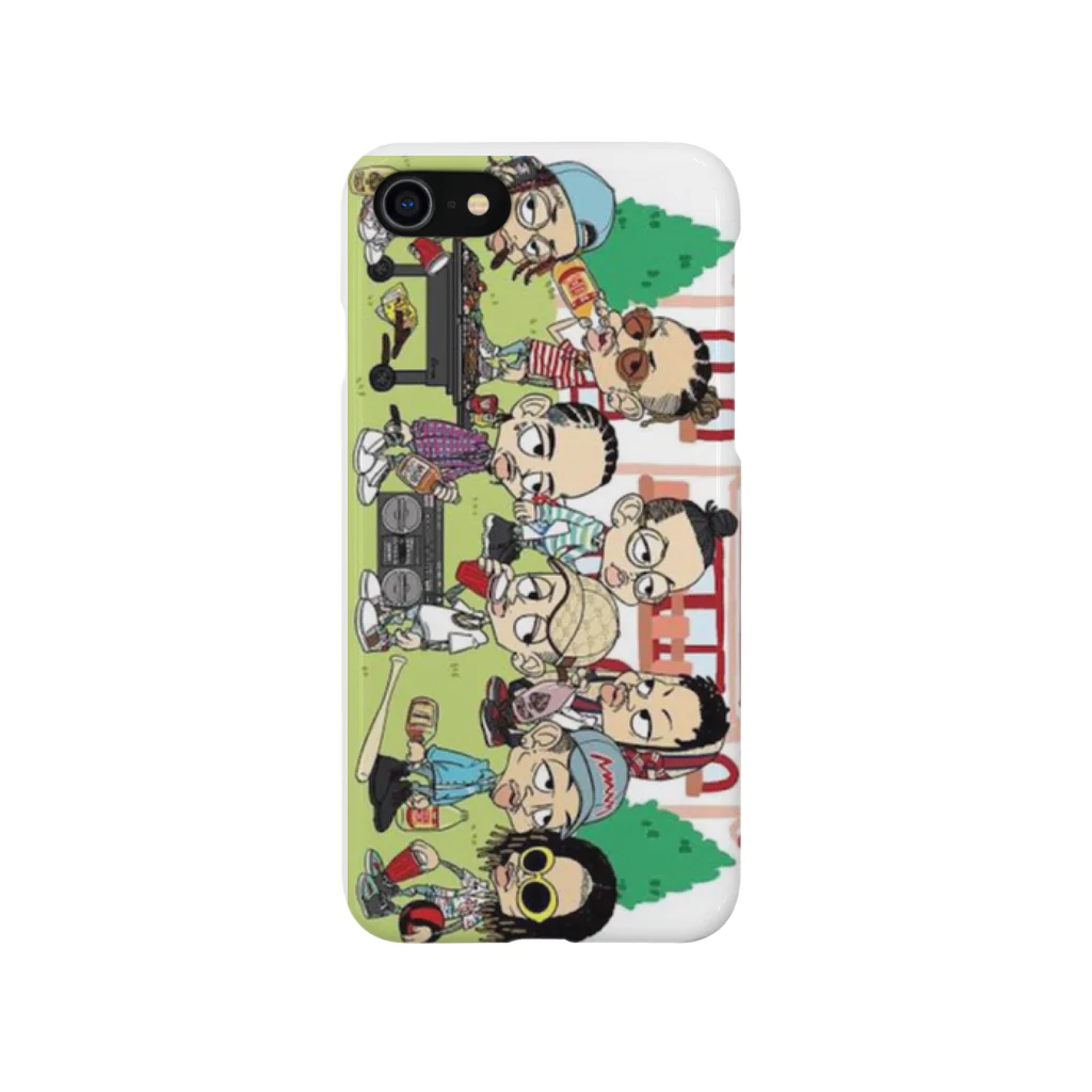maguuuのbad hop iPhone Smartphone Case