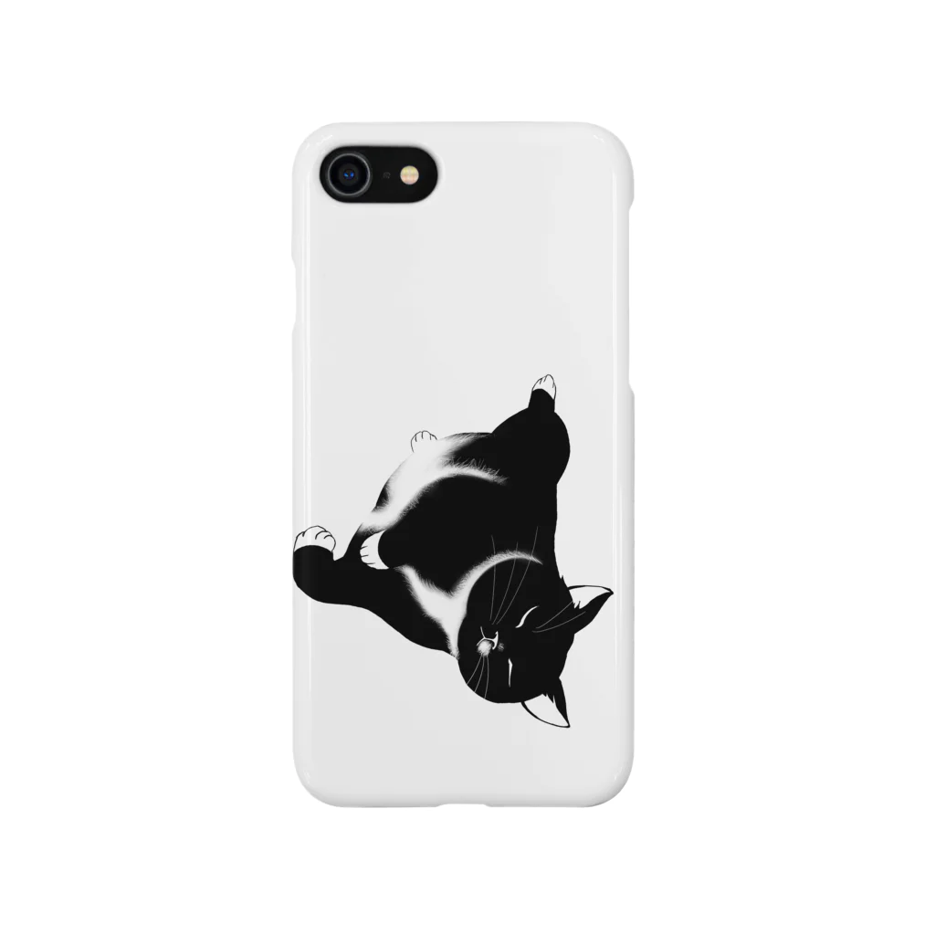 pomonaの猫のコロン iPhone Smartphone Case