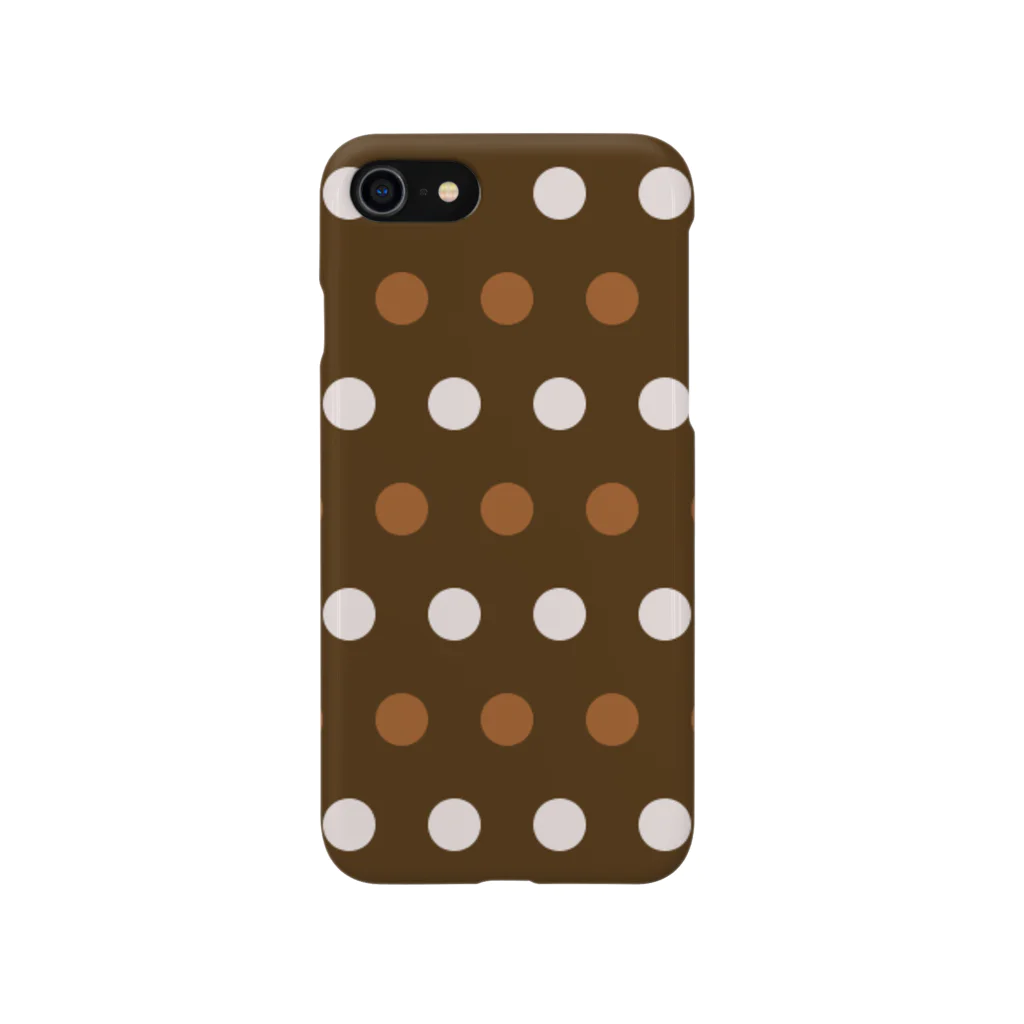 hyakusonのモカドット iPhone Smartphone Case