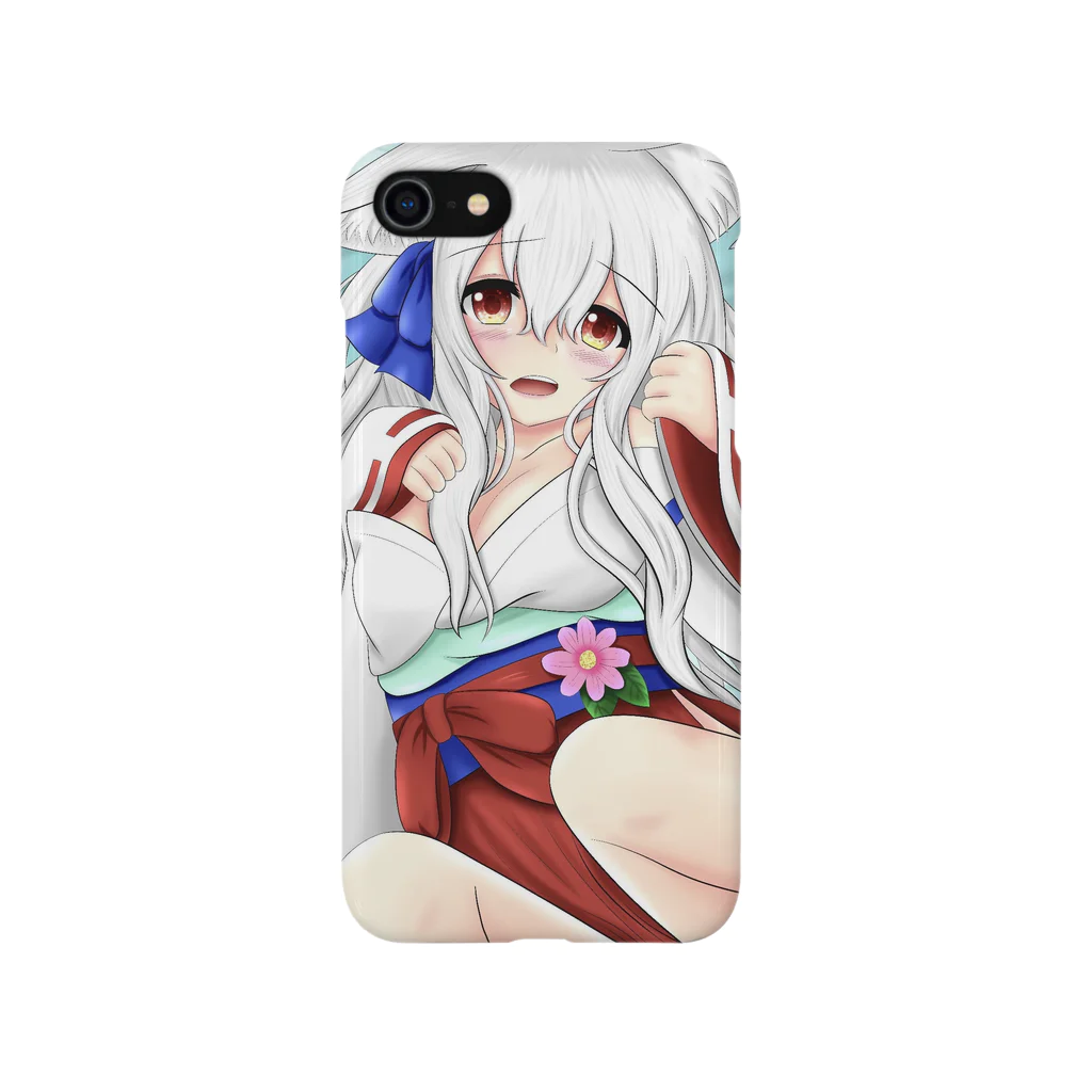 seto_aoi_hinoの風凪 弥白 iPhone Smartphone Case