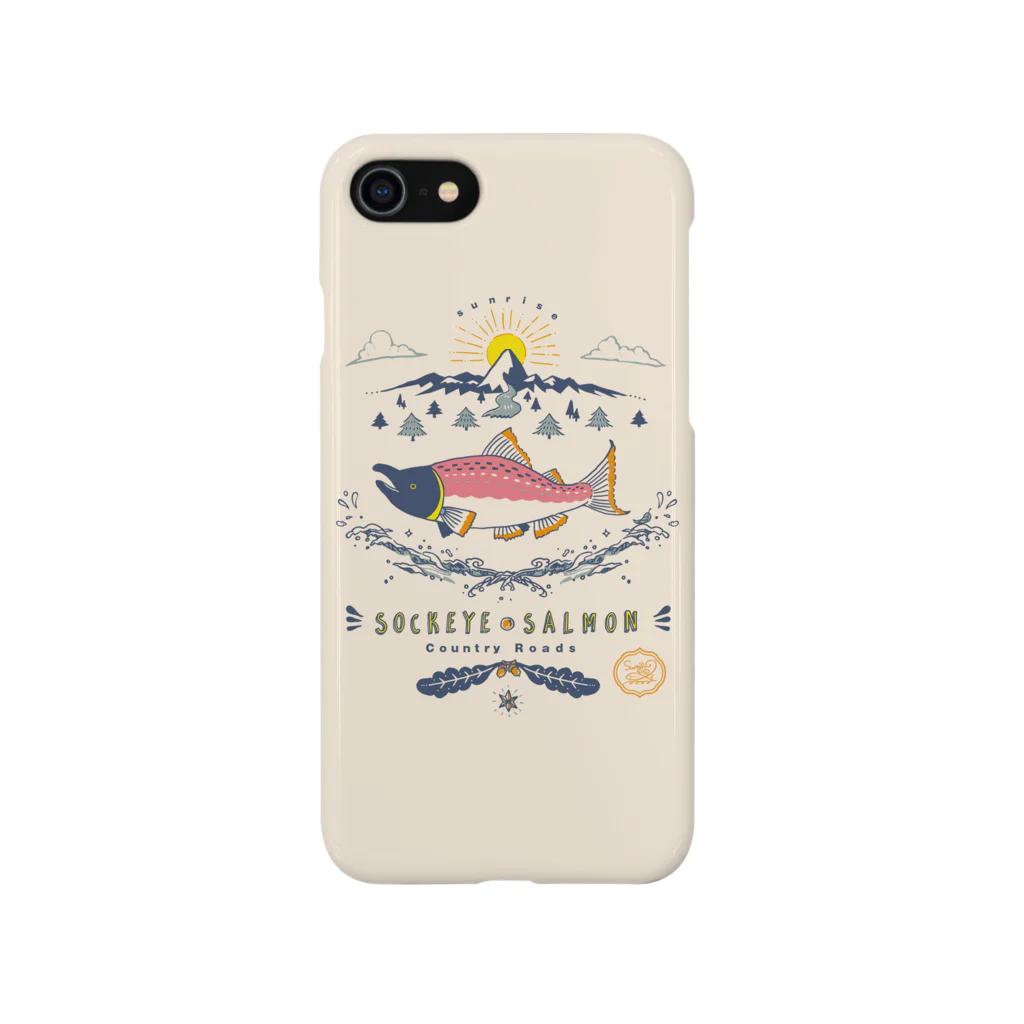 澄ノしおの（iPhone6-6s-7-8-X-XS-XR)ベニシャケの帰還  iPhone Smartphone Case