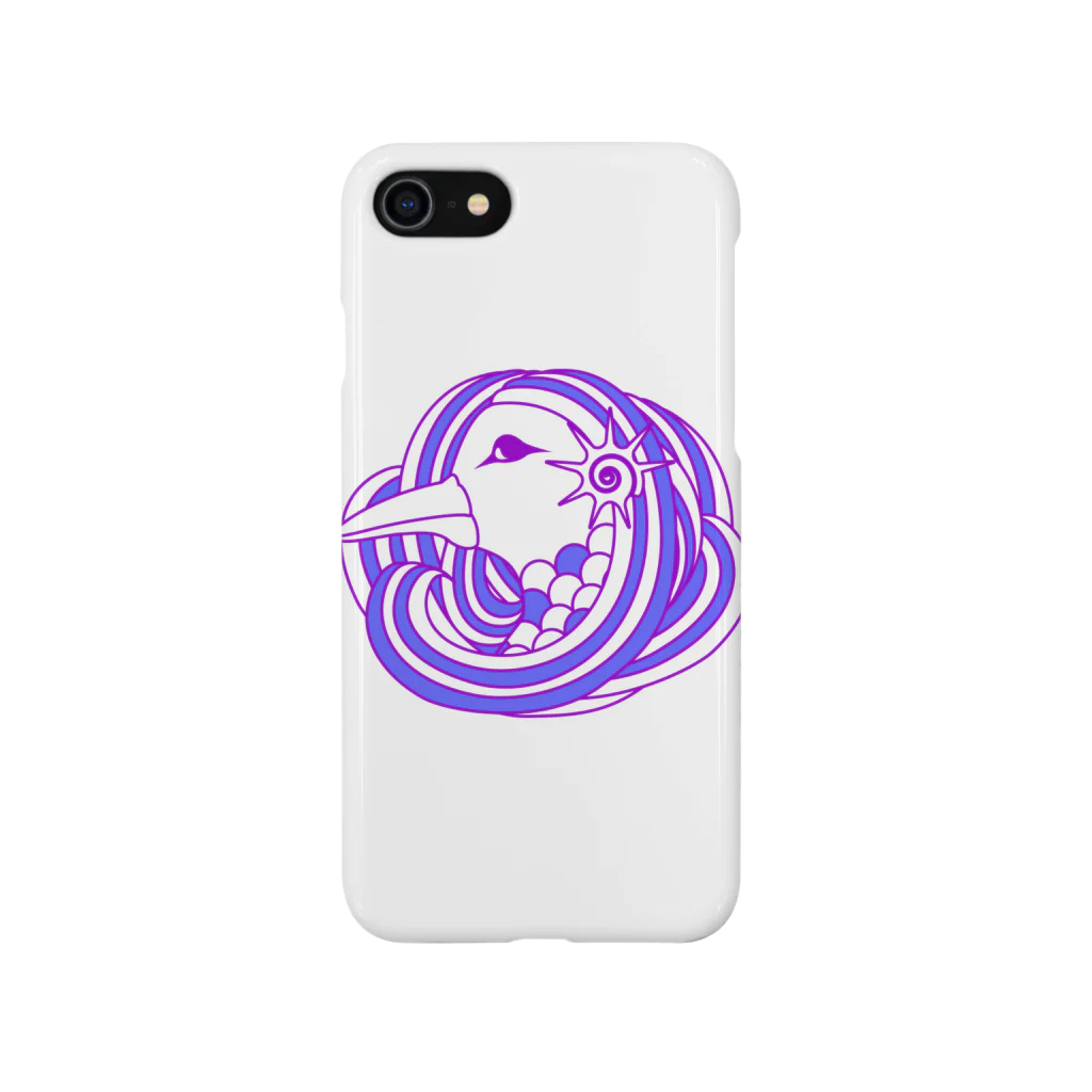 三角西港 世界遺産登録！ スナメリビーチのアマビエ様　天　美　恵 iPhone Smartphone Case