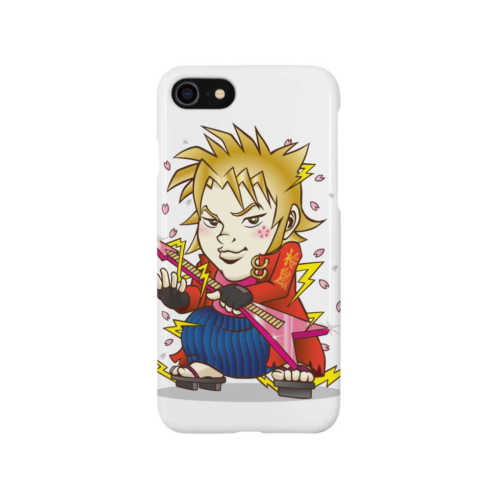 桜嵐の部屋の桜嵐グッズ（キャラ） iPhone Smartphone Case