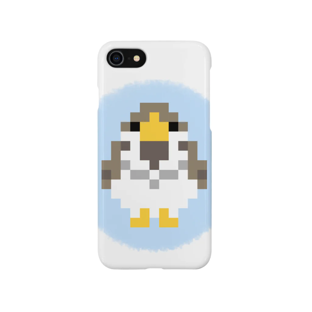 rodentのドット雀 iPhone Smartphone Case