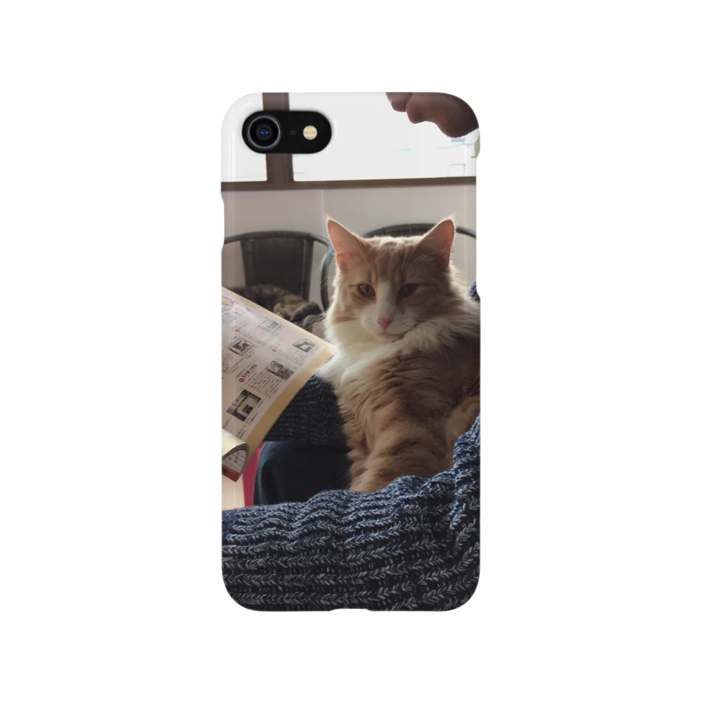 配達員だった(現:計画)の茶猫 iPhone Smartphone Case