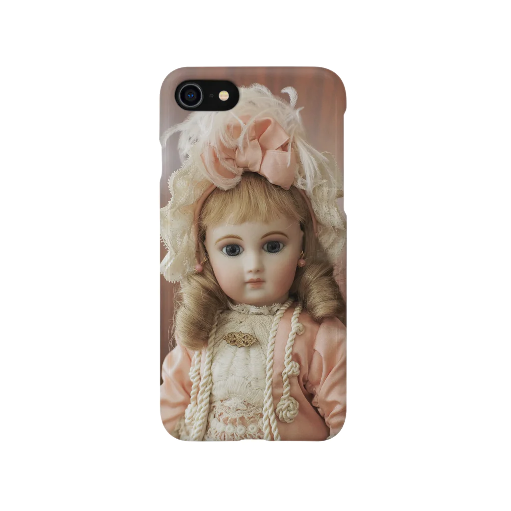 ShallwedollbyNaoyoKusakariのポートレートジュモー2016ピンク系 iPhone Smartphone Case