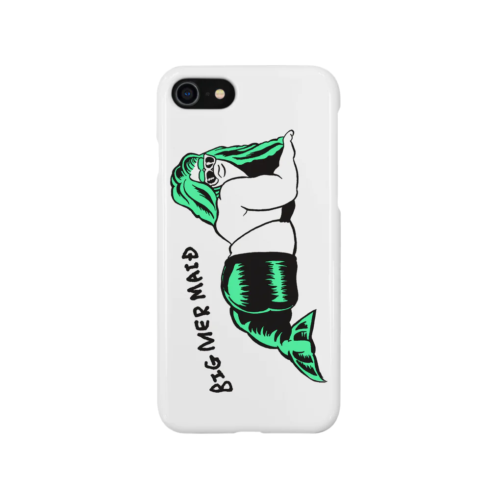 TOKYO.I.S / 東京国際商店のBigmarmaid スマホケース（グリーン） iPhone Smartphone Case
