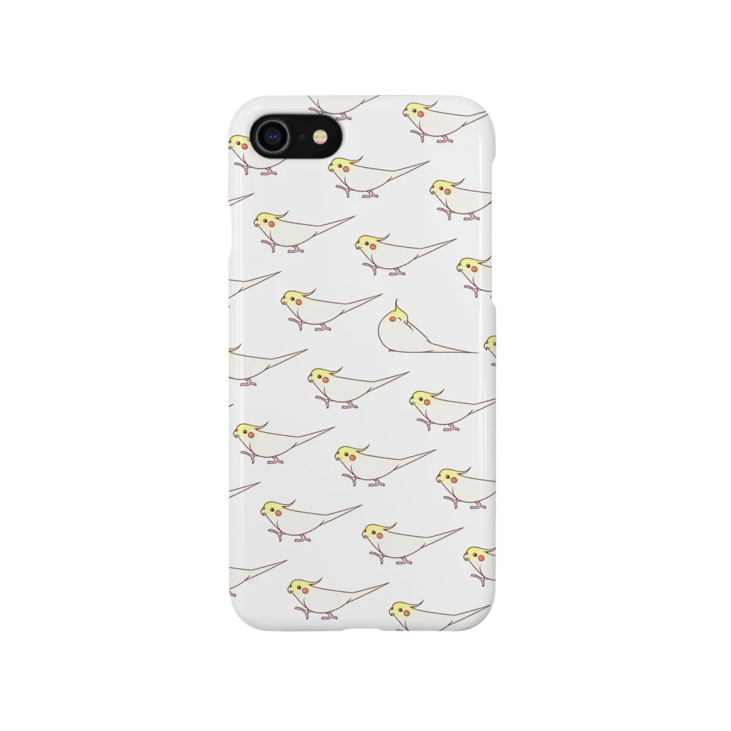 ろる→MEMORYのオカメインコ（Ver.ルチノー） iPhone Smartphone Case