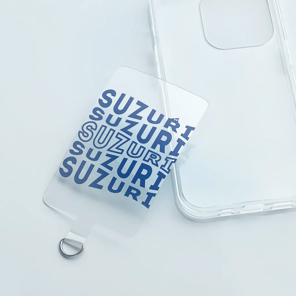 しらたまちゃんSHOPu〜🐽のお顔ドアップ  Smartphone Strap