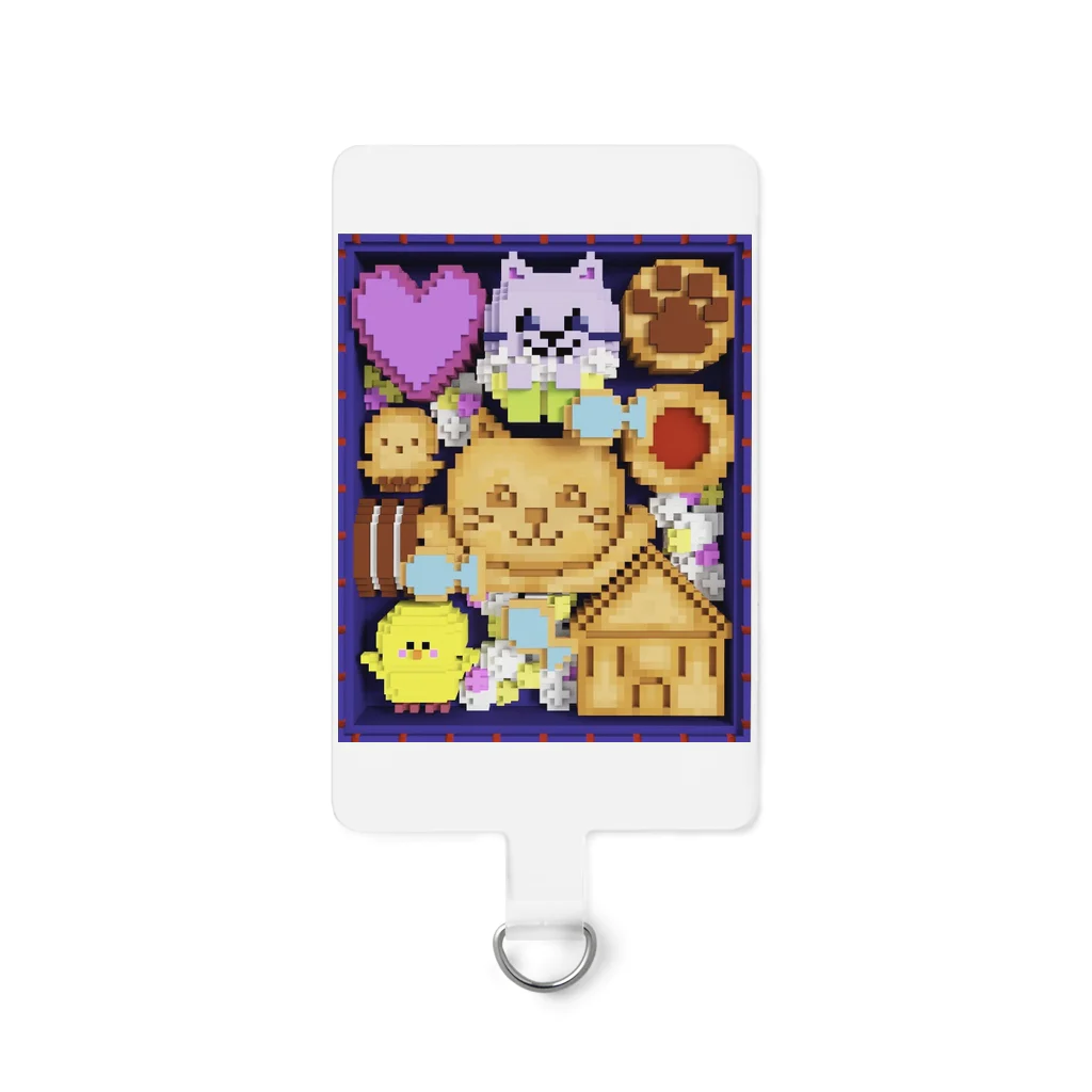 LEOPIYO shopのクッキー缶LEOPIYO  Smartphone Strap