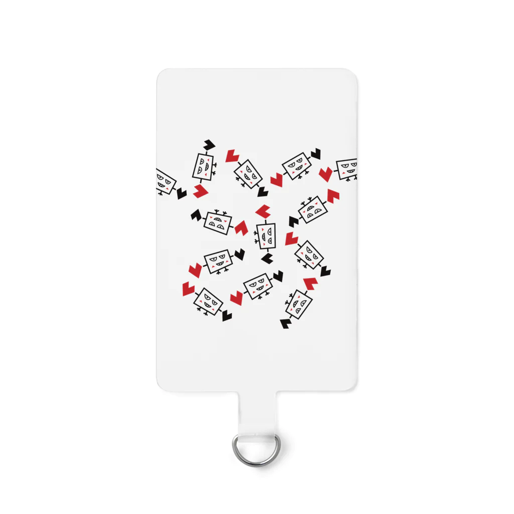 かまたクリーニング SUZURI支店の鳥になれなかったTV：画伯オリジナル Smartphone Strap