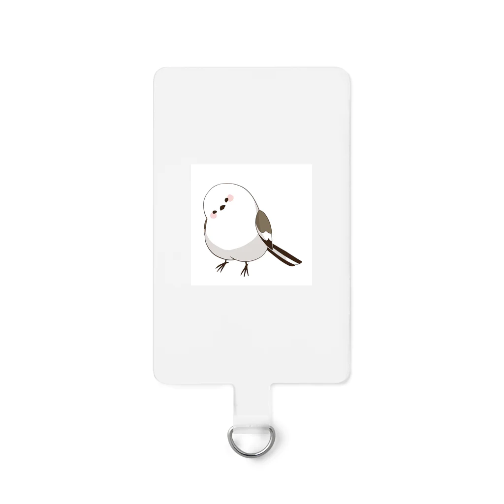 就労継続支援B型クルハウス（グッズ販売）のエナガのいる日常（カラー） Smartphone Strap