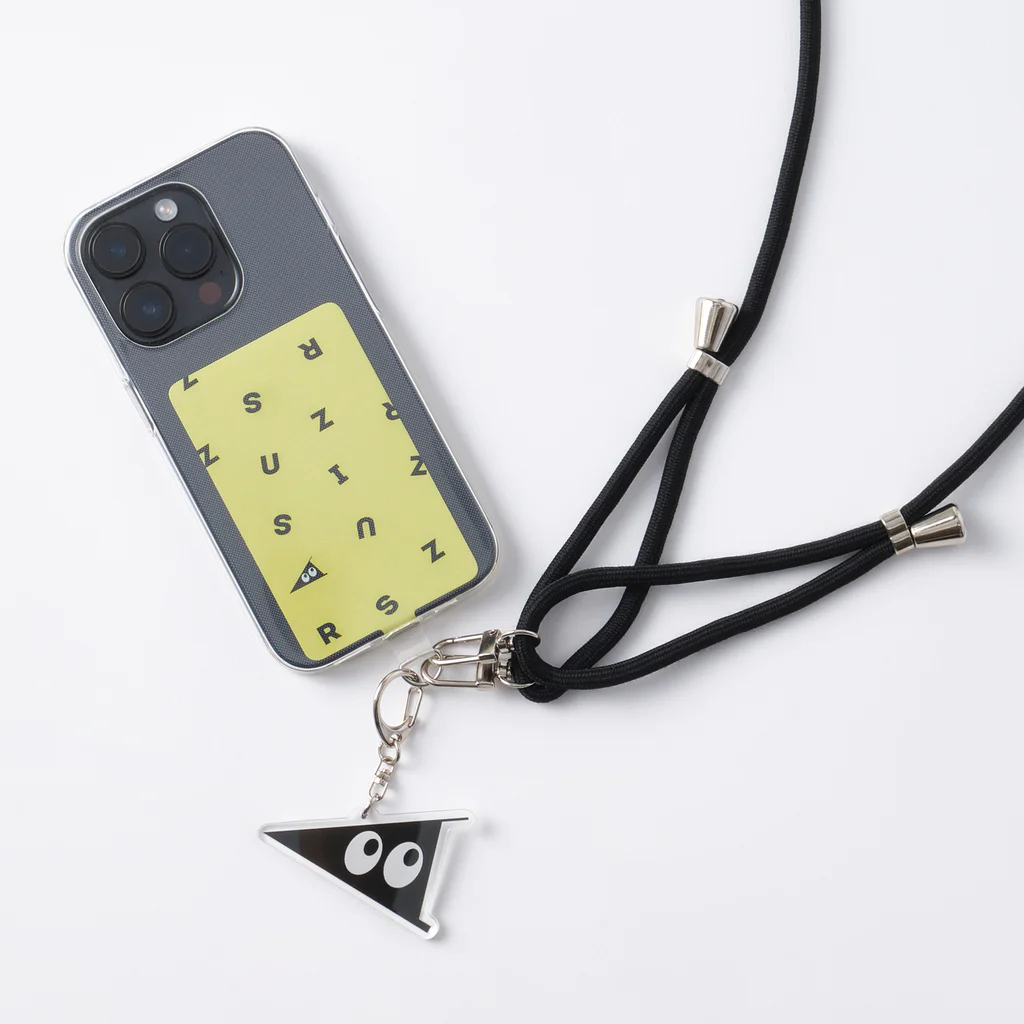 しらたまちゃんSHOPu〜🐽のお顔ドアップ  Smartphone Strap